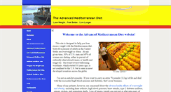 Desktop Screenshot of advancedmediterraneandiet.com