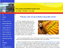 Tablet Screenshot of advancedmediterraneandiet.com